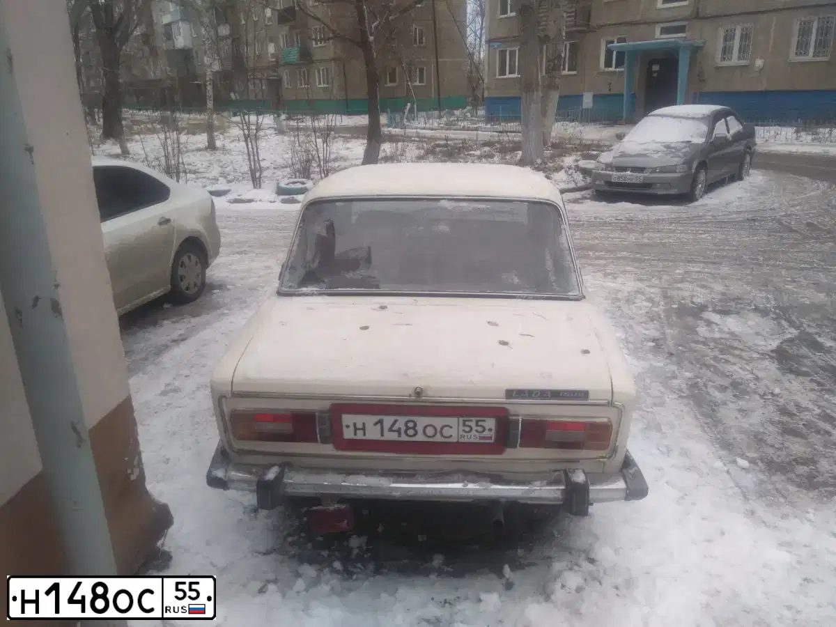 Фото автомобиля LADA 2106 LADA, 1995 — госномер Н148ОС55. Цвет: СВЕТЛО БЕЖЕВЫЙ