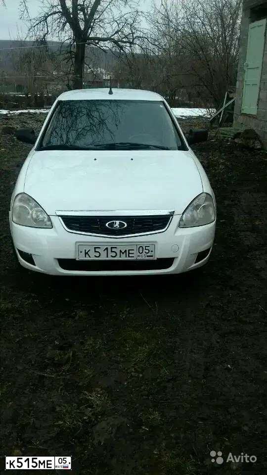 Фото автомобиля LADA PRIORA, 2009 — госномер К344ВР95. Цвет: Белый