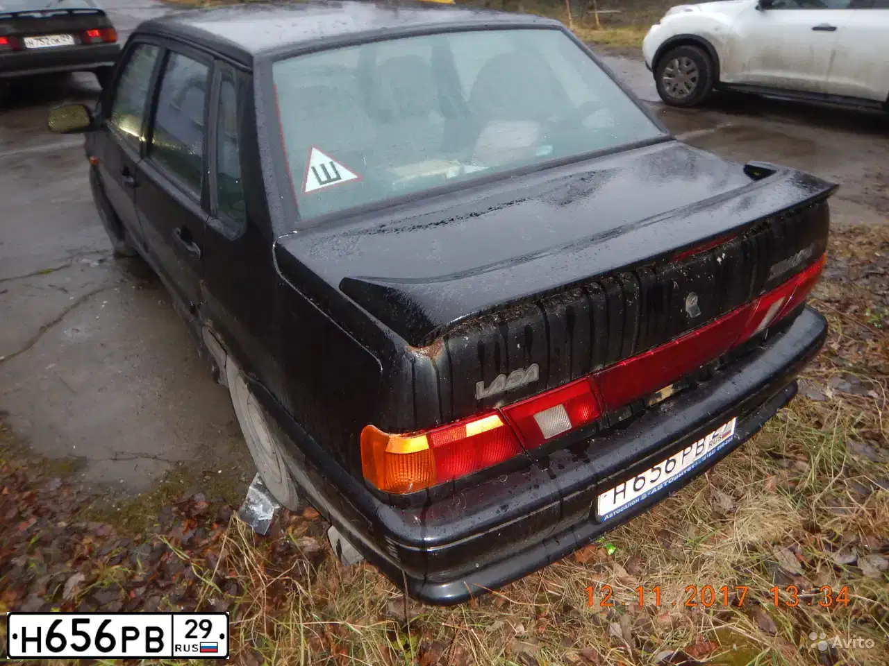 Фото автомобиля LADA 2115 SAMARA, 2009 — госномер Н071АК10. Цвет: Темно-зеленый