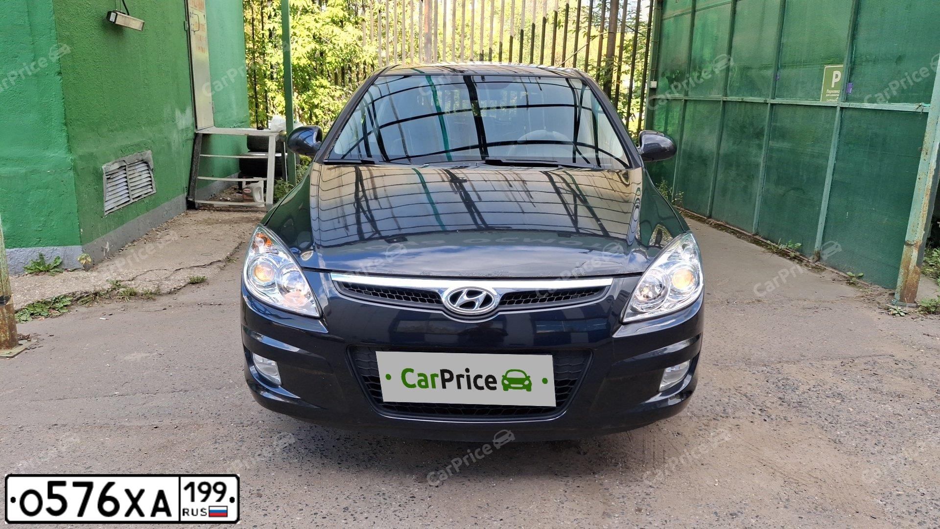 Фото автомобиля HYUNDAI I30, 2009 — госномер О576ХА199. Цвет: ЧЕРНЫЙ