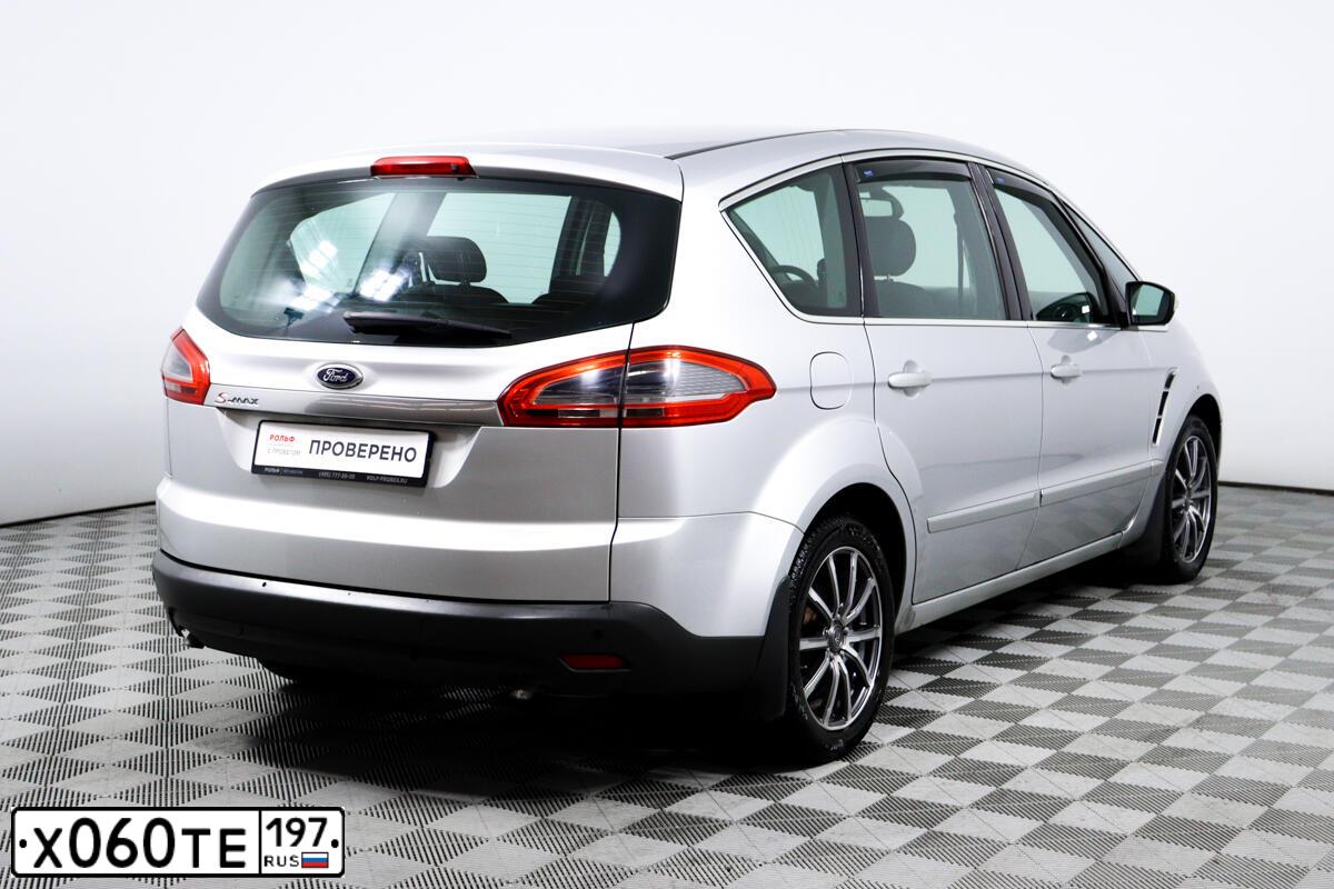 Фото автомобиля FORD S-MAX, 2012. Цвет: Серебристый