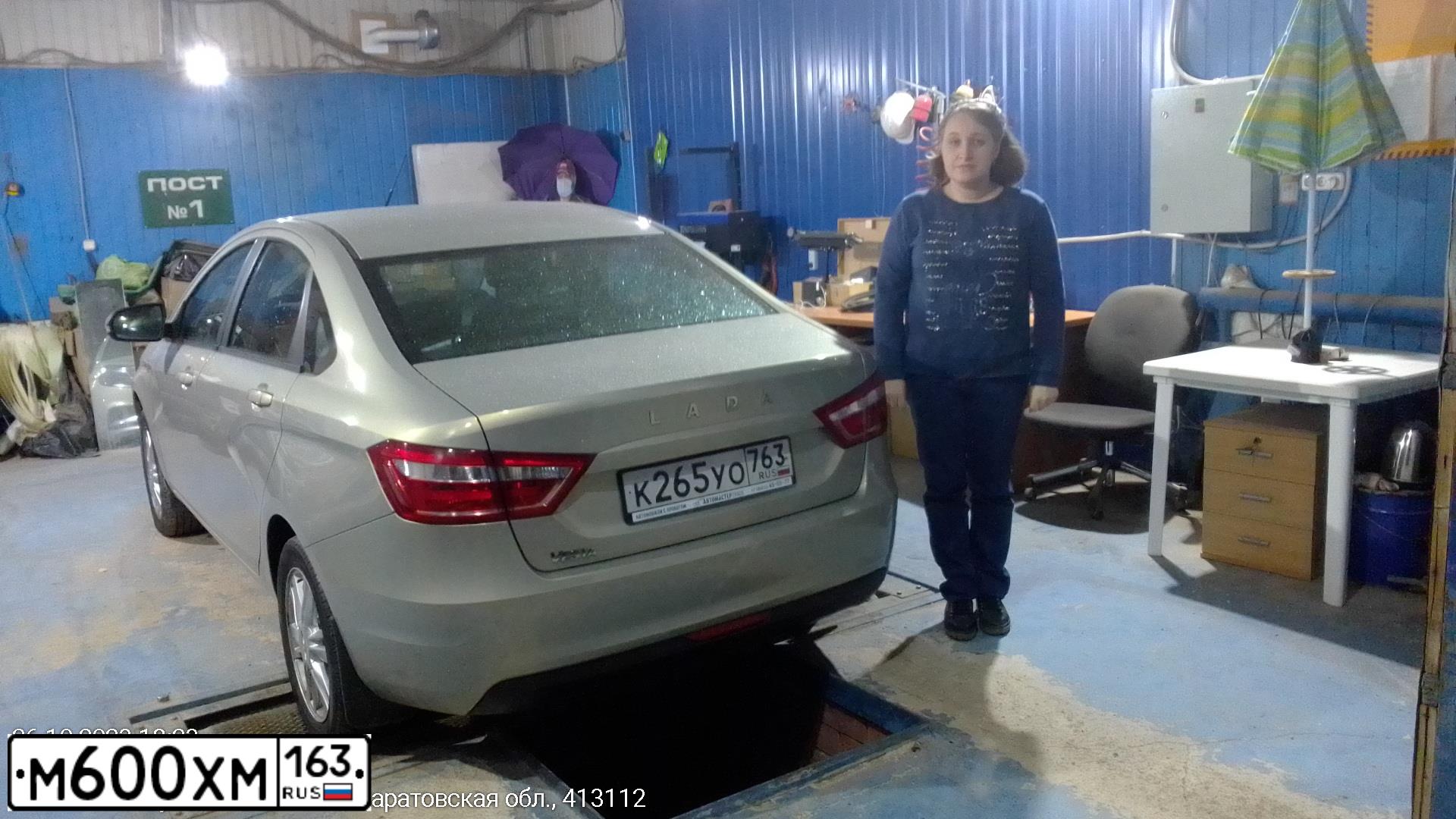 Фото автомобиля LADA 2191 GRANTA, 2015 — госномер В390ЕХ763