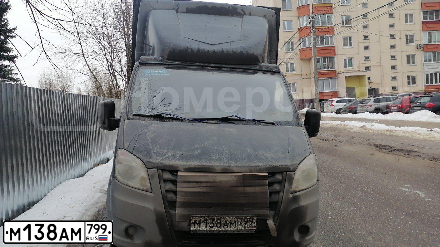 Фото автомобиля GAZ EL NEXT, 2017 — госномер М138АМ799. Цвет: ЧЕРНЫЙ