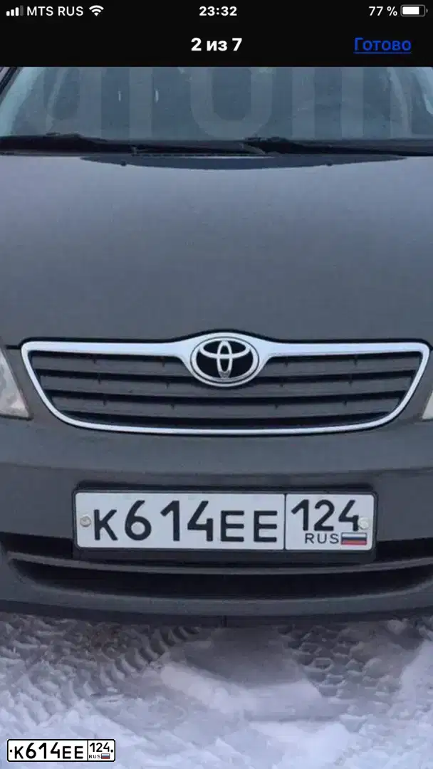 Фото автомобиля TOYOTA COROLLA, 2006 — госномер В213ЕМ17