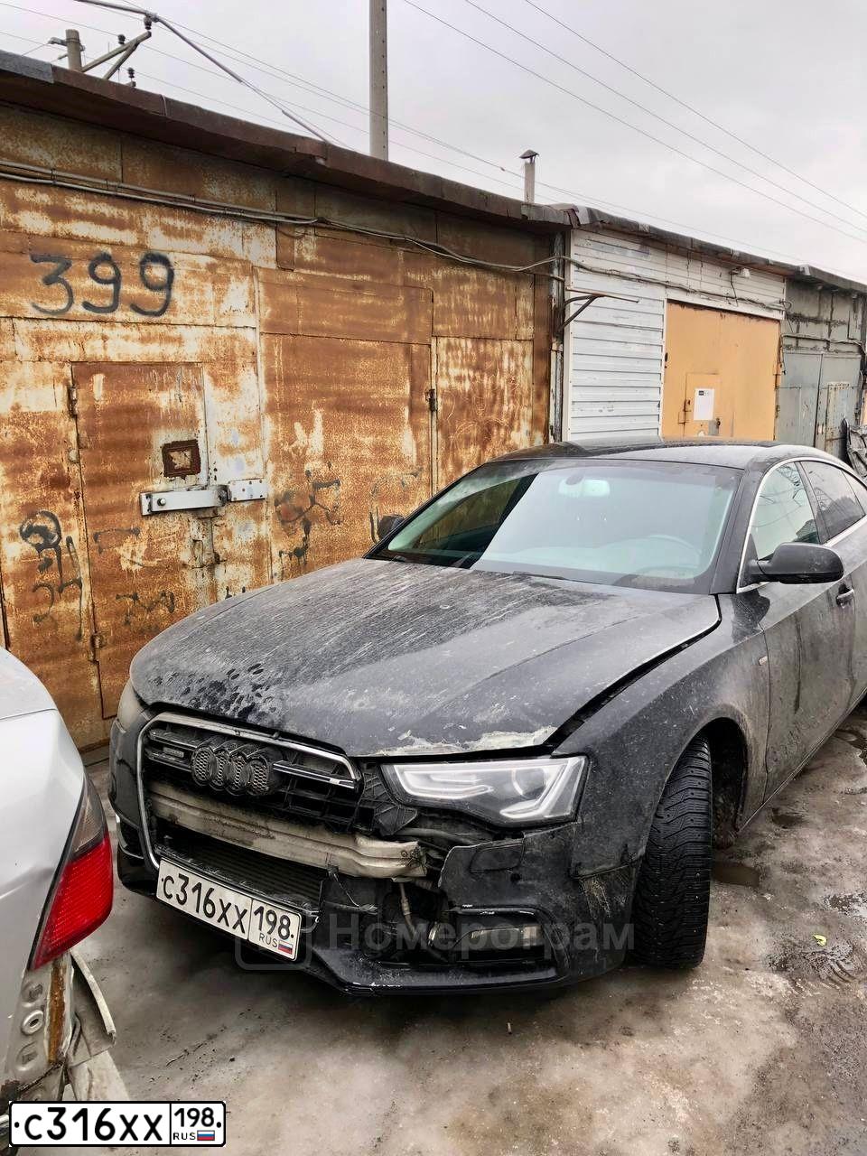 Фото автомобиля AUDI A5, 2010 — госномер А049СУ18. Цвет: ЧЕРНЫЙ