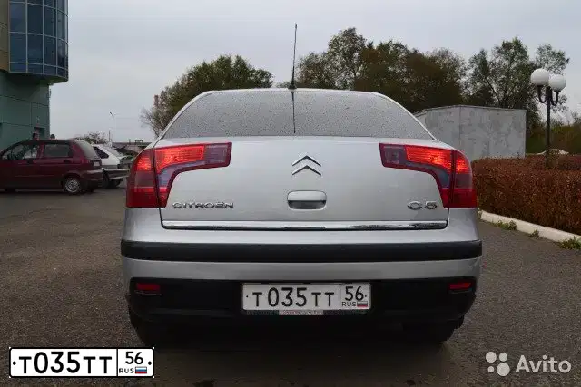 Фото автомобиля CITROEN C5, 2007 — госномер Т035ТТ56. Цвет: СЕРЕБРИСТЫЙ