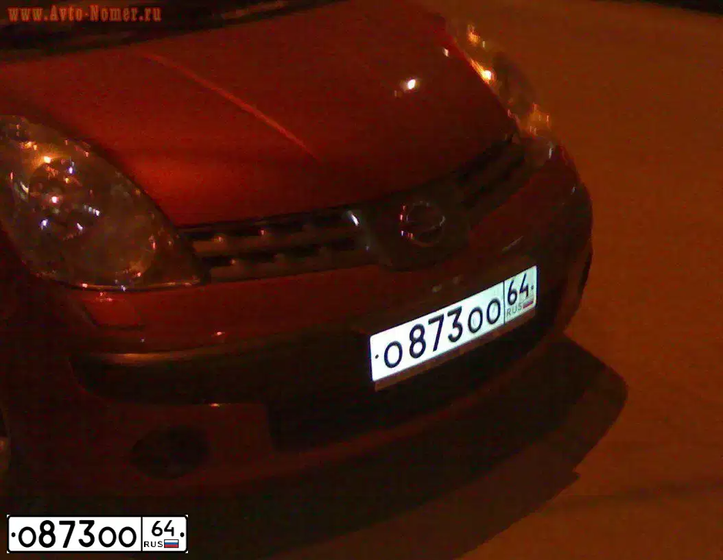 Фото автомобиля LADA 2172 PRIORA, 2010 — госномер О873ОО64. Цвет: Сине-Черный