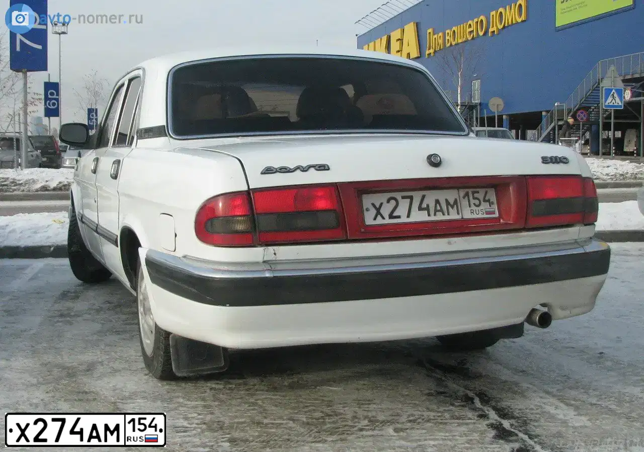 Фото автомобиля VAZ 1117 KALINA, 2012 — госномер Х274АМ154. Цвет: СИНЕ ЧЕРНЫЙ