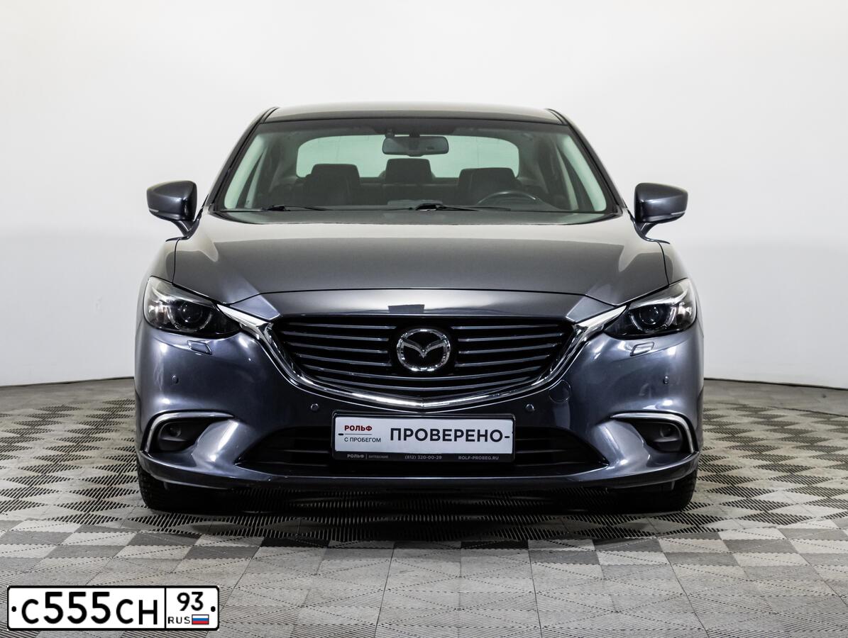 Фото автомобиля MAZDA 6, 2017 — госномер Т229ТА198. Цвет: СЕРЫЙ