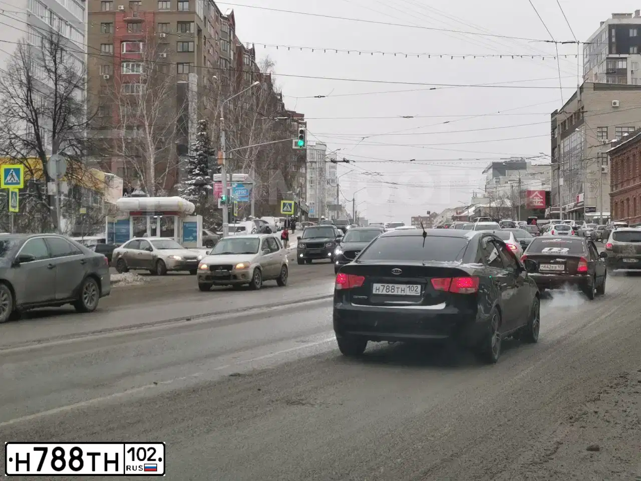 Фото автомобиля KIA CERATO, 2012 — госномер Н575ХС18. Цвет: ЧЕРНЫЙ