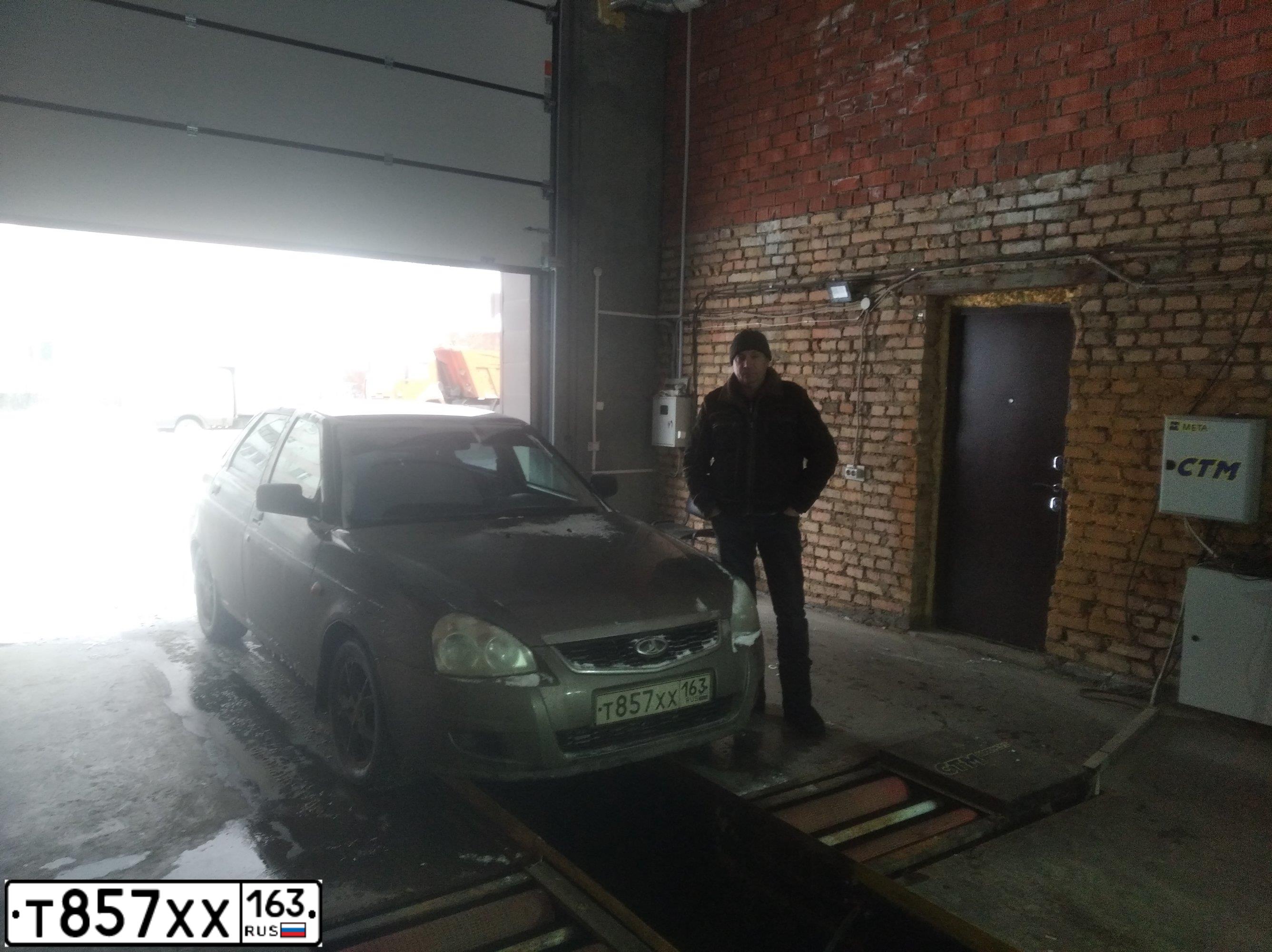 Фото автомобиля LADA PRIORA, 2007 — госномер Т442АТ58