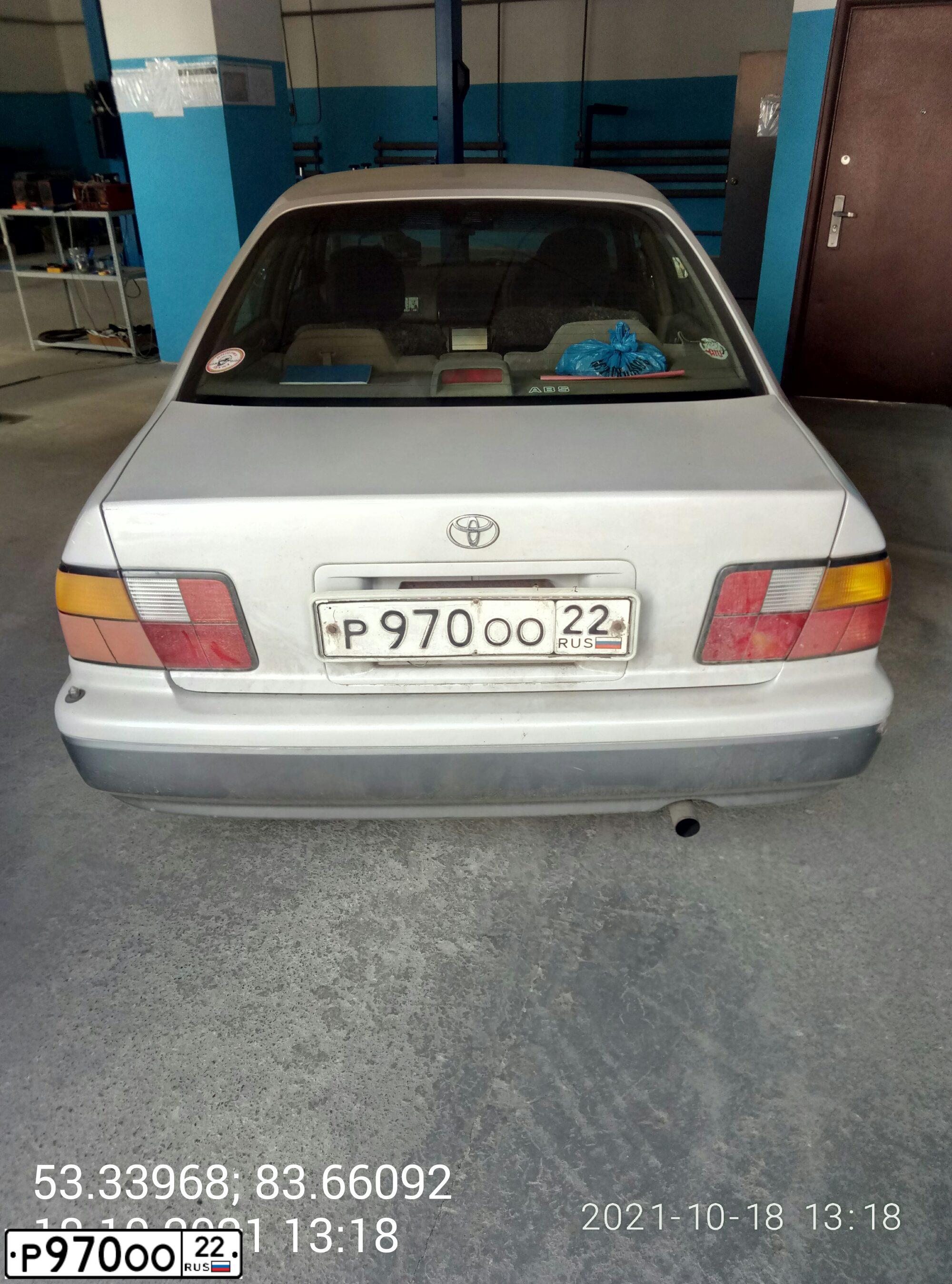 Фото автомобиля TOYOTA CAMRY, 1991 — госномер Р970ОО22