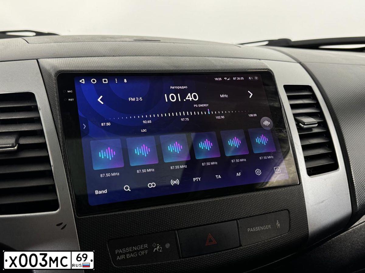 Фото автомобиля MITSUBISHI OUTLANDER, 2008 — госномер Х003МС69. Цвет: ЧЕРНЫЙ