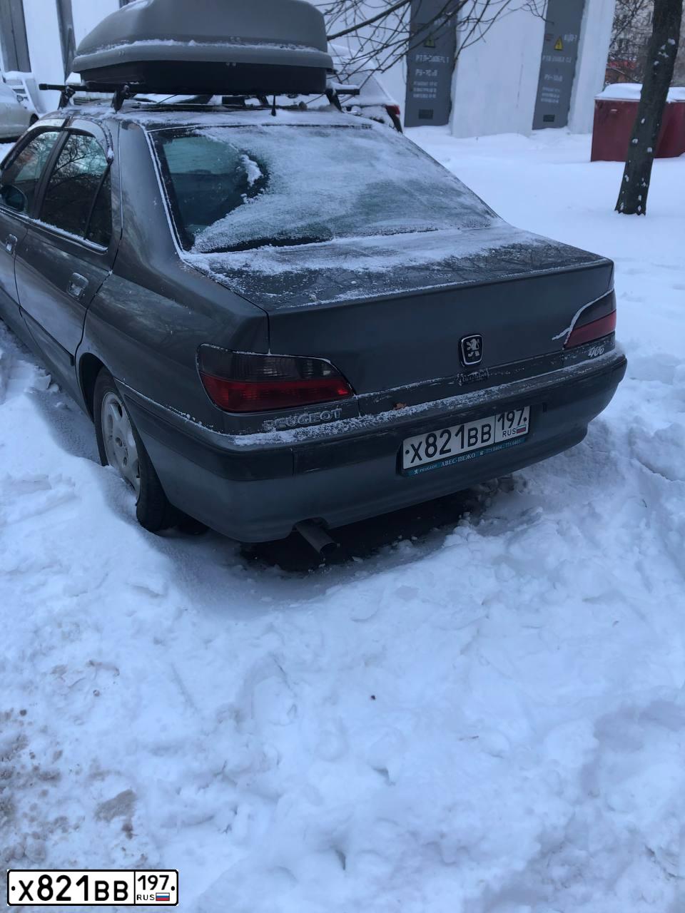 Фото автомобиля PEUGEOT 406, 1997 — госномер К700ВС550. Цвет: СЕРЫЙ