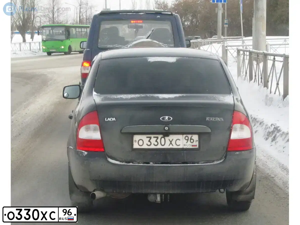 Фото автомобиля LADA KALINA, 2010 — госномер А910СМ155. Цвет: ЧЕРНЫЙ