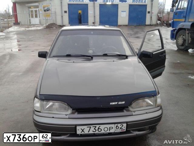 Фото автомобиля LADA 2114 SAMARA, 2004 — госномер Е681СН62. Цвет: ТЕМНО-СЕРО-БЕЖЕВЫЙ