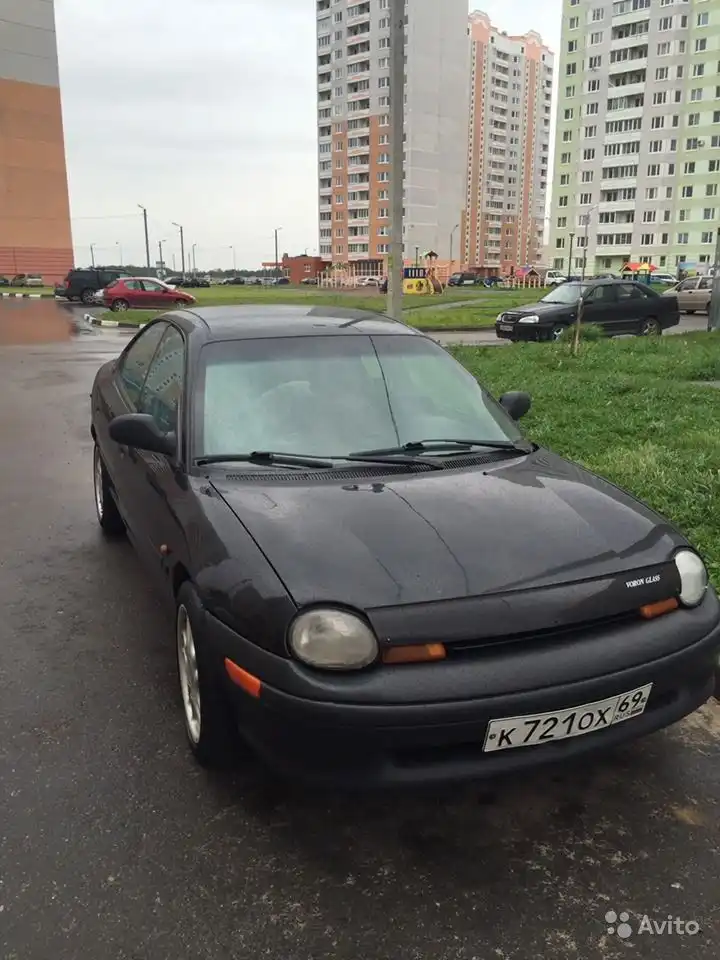 Фото автомобиля CHRYSLER NEON, 1998 — госномер К721ОХ69. Цвет: ЧЕРНЫЙ