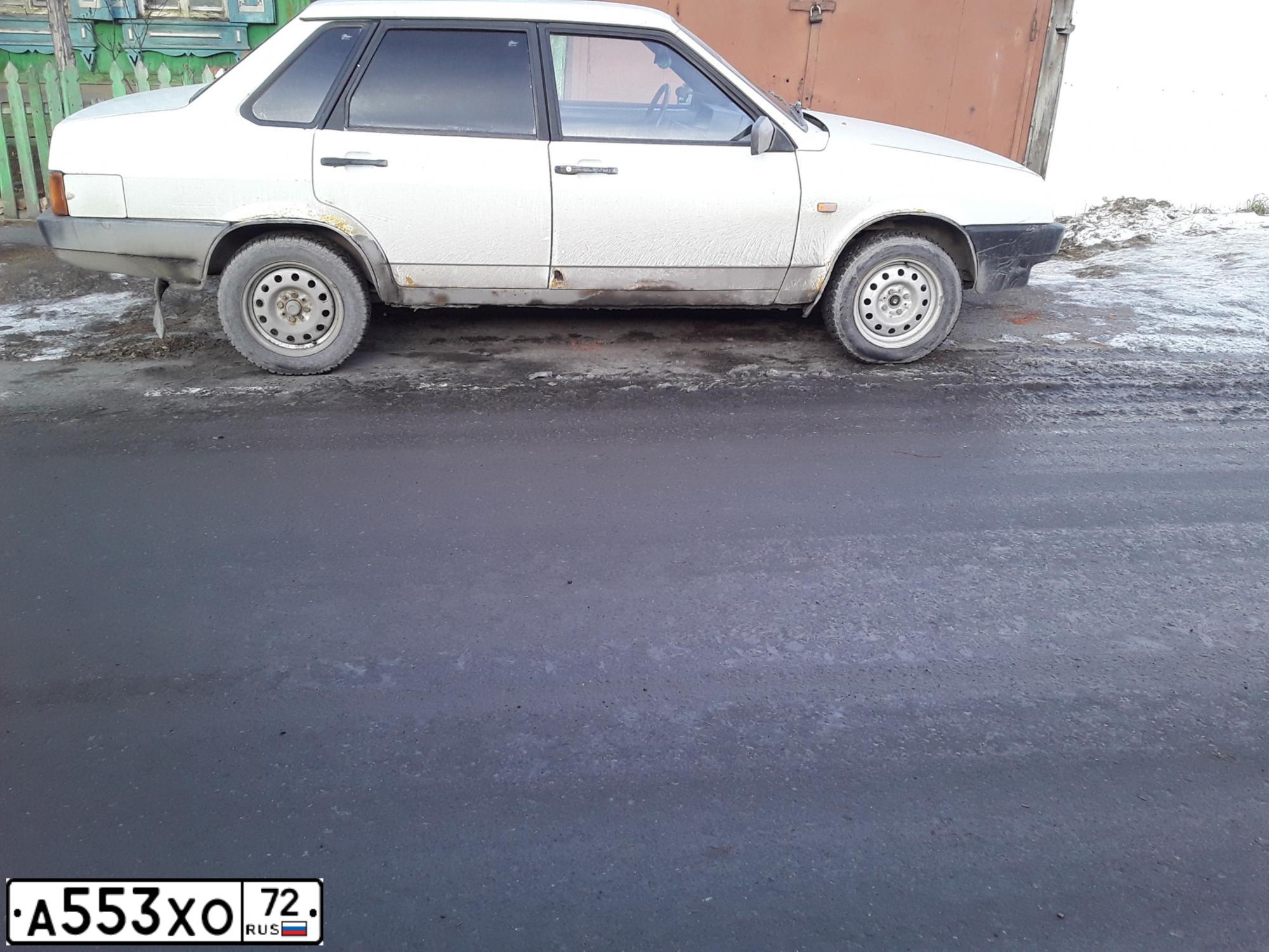 Фото автомобиля LADA 21099, 1996 — госномер Х550ХР72