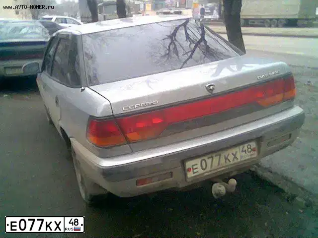 Фото автомобиля MITSUBISHI LANCER, 2005 — госномер М414СР48. Цвет: ЧЕРНЫЙ
