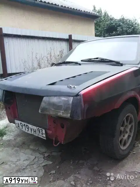 Фото автомобиля LADA 2108 SAMARA, 1989 — госномер А919УН93. Цвет: КРАСНЫЙ