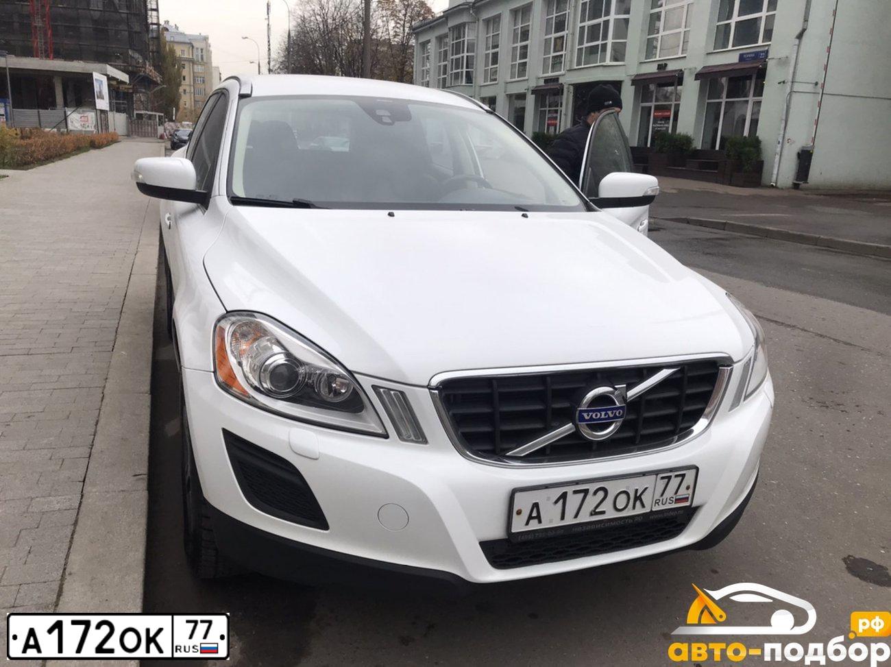 Фото автомобиля VOLVO XC60, 2012 — госномер Т437ВЕ790. Цвет: Белый