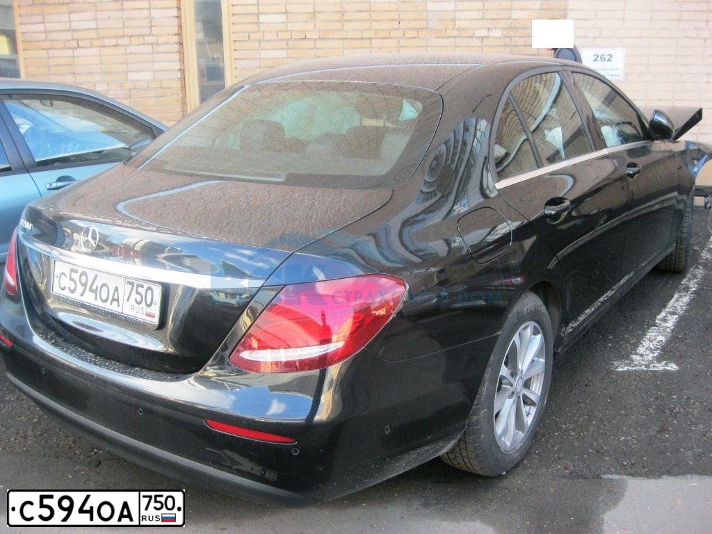 Фото автомобиля MERCEDES E-KLASSE, 2016 — госномер Х062ХА178. Цвет: ЧЕРНЫЙ