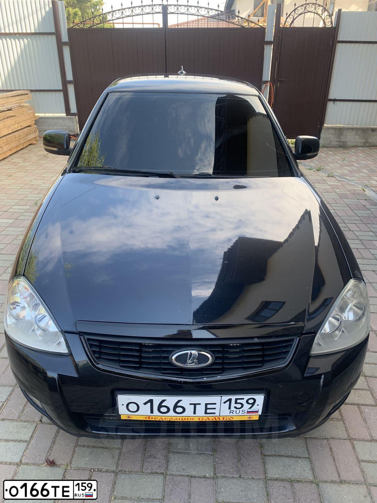 Фото автомобиля LADA 2170 PRIORA, 2007 — госномер У845ТА59. Цвет: ГРАФИТОВЫЙ МЕТАЛЛИК