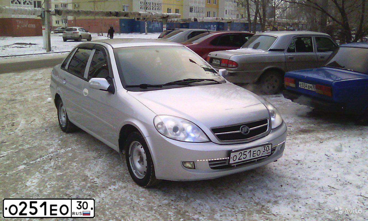 Фото автомобиля LIFAN BREEZ, 2008 — госномер О251ЕО30. Цвет: Серебристый