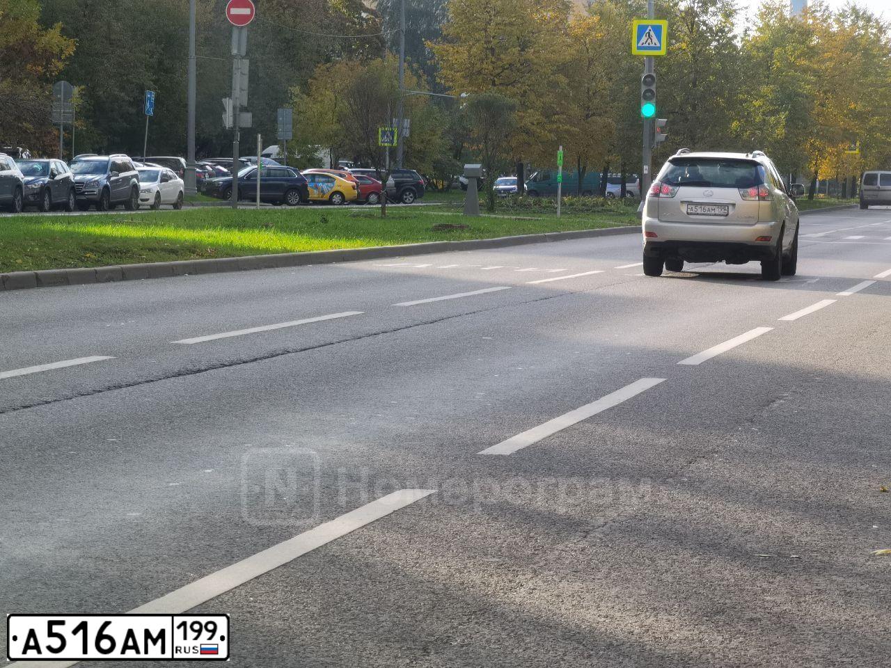 Фото автомобиля LEXUS RX, 2007 — госномер А516АМ199. Цвет: СТАЛЬНОЙ