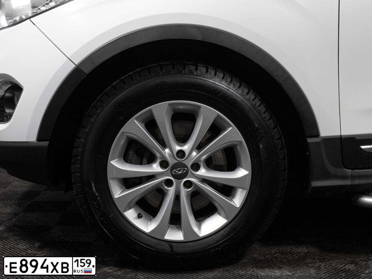 Фото автомобиля CHERY T21, 2014 — госномер Р255ТВ159. Цвет: Белый