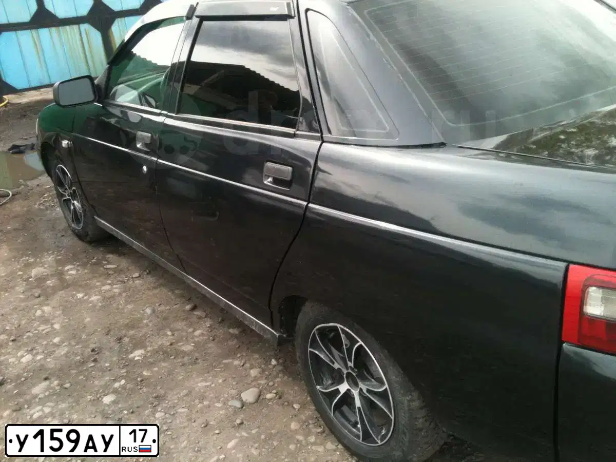 Фото автомобиля BOGDAN 2110/2111, 2012 — госномер К791МС17. Цвет: ЧЕРНЫЙ