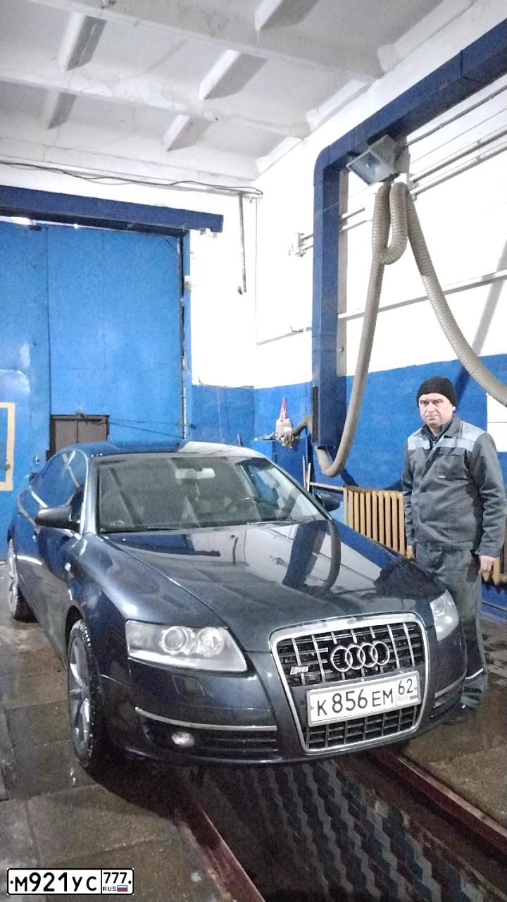 Фото автомобиля AUDI A6, 2007 — госномер У656МС44