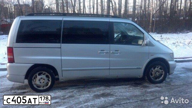 Фото автомобиля MERCEDES V-KLASSE, 2002 — госномер С588ВА550. Цвет: СЕРЫЙ МЕТАЛЛИК