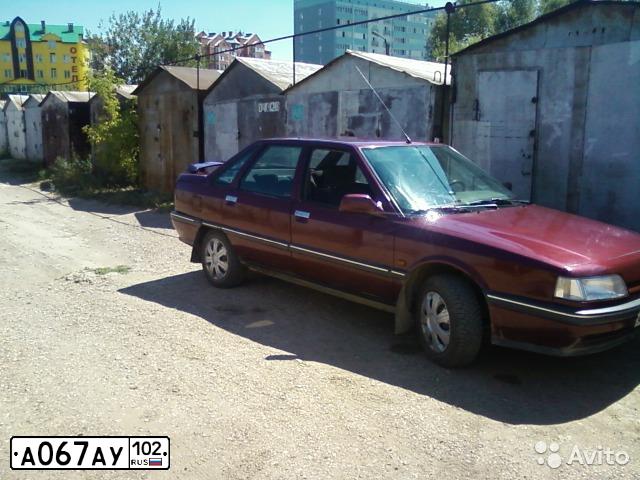 Фото автомобиля RENAULT R 21, 1993 — госномер А067АУ102. Цвет: ВИШНЕВЫЙ