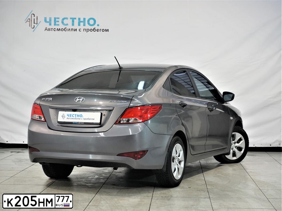 Фото автомобиля HYUNDAI SOLARIS, 2014 — госномер А123ХС252