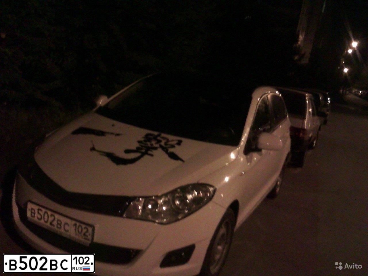 Фото автомобиля CHERY BONUS /A13/, 2012 — госномер В502ВС102. Цвет: БЕЛЫЙ
