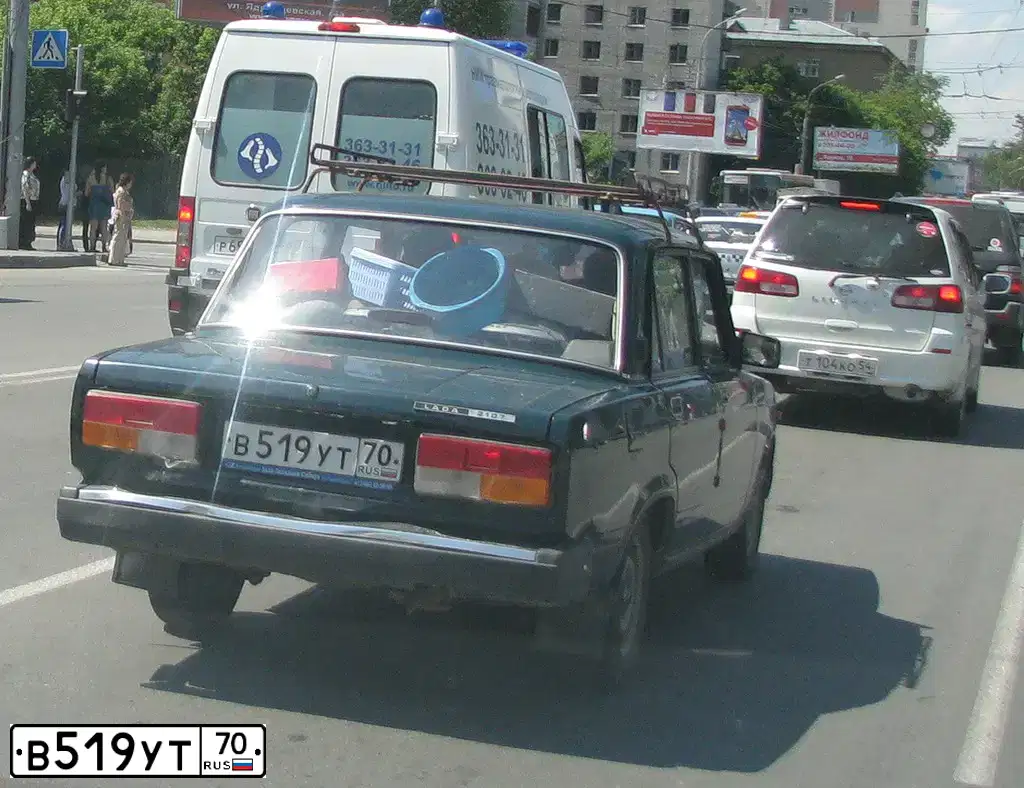 Фото автомобиля LADA 20174, 2008 — госномер В519УТ70