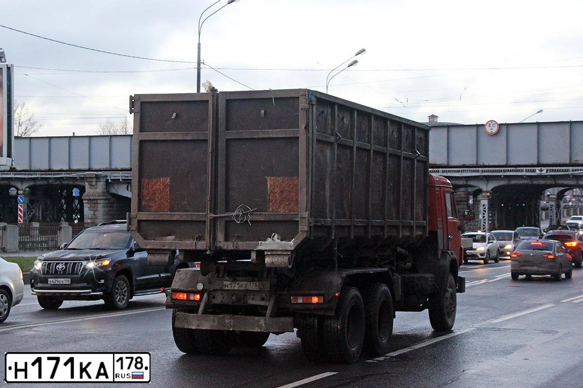 Фото автомобиля KAMAZ 6511, 2008 — госномер Т169СТ198