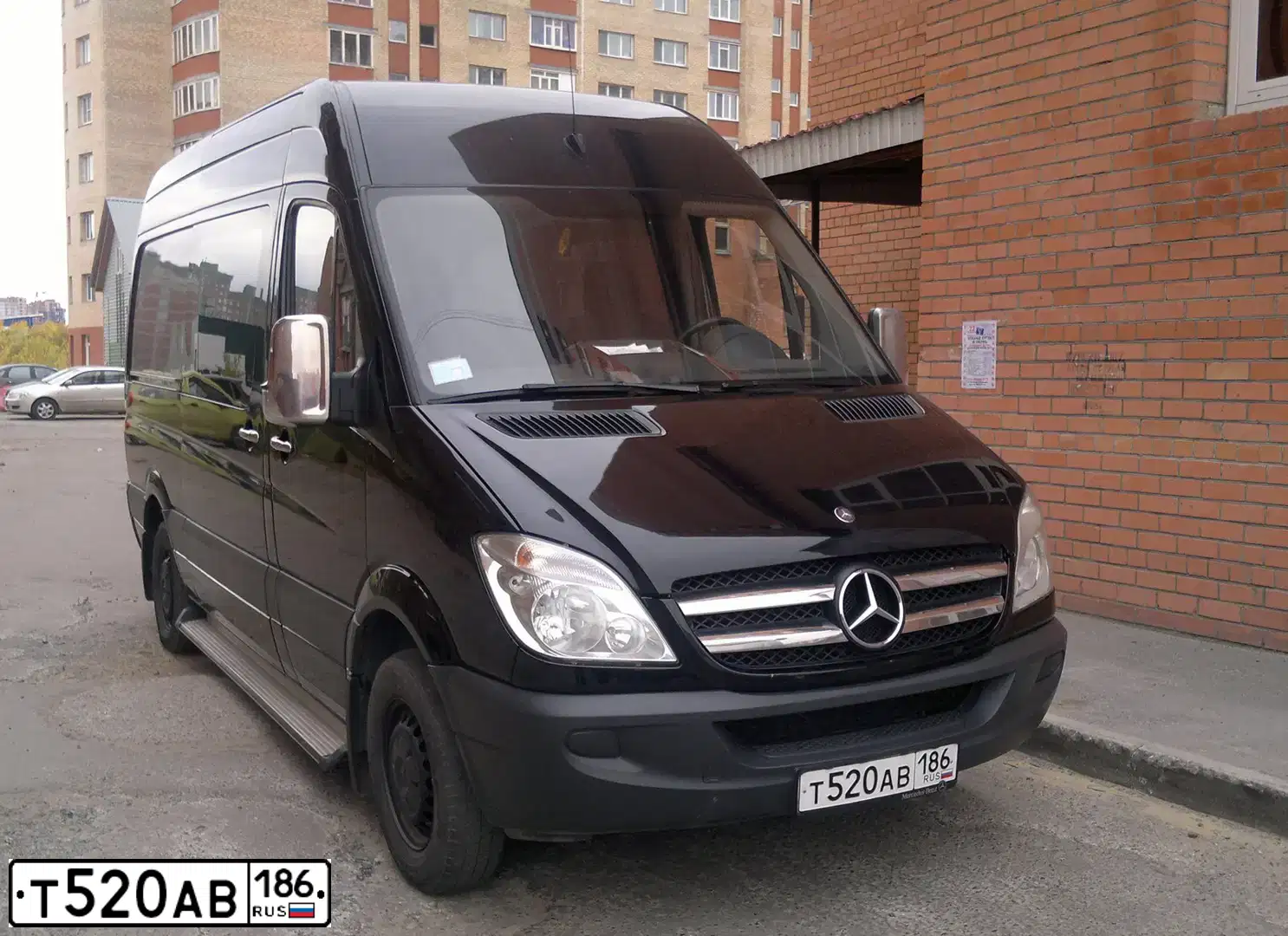 Фото автомобиля MERCEDES-BENZ SPRINTER, 2008 — госномер У722УР57