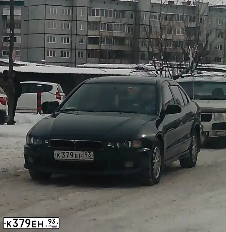 Фото автомобиля MITSUBISHI GALANT, 2002 — госномер Н651МР75