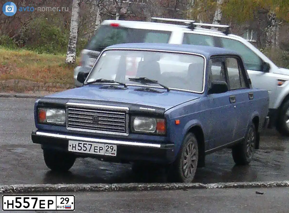 Фото автомобиля LADA GRANTA, 2012 — госномер М632УТ29. Цвет: СЕРО-БЕЖЕВЫЙ