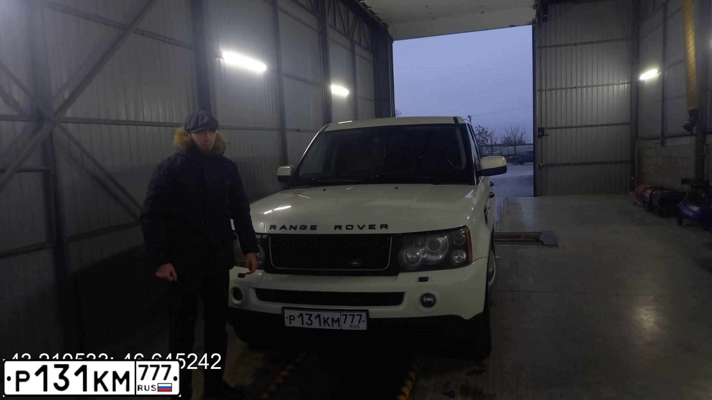Фото автомобиля LAND ROVER RANGE ROVER, 2013 — госномер Е859РТ790