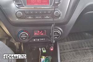 Фото автомобиля KIA RIO, 2011 — госномер А787НТ161. Цвет: Красный