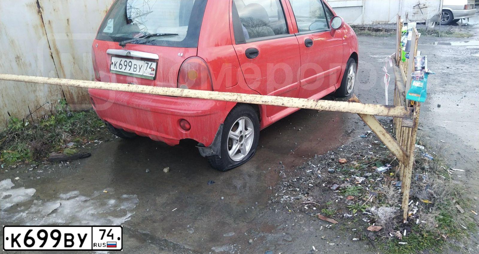 Фото автомобиля CHERY QQ  SWEET, 2006 — госномер Н207КТ774. Цвет: Красный
