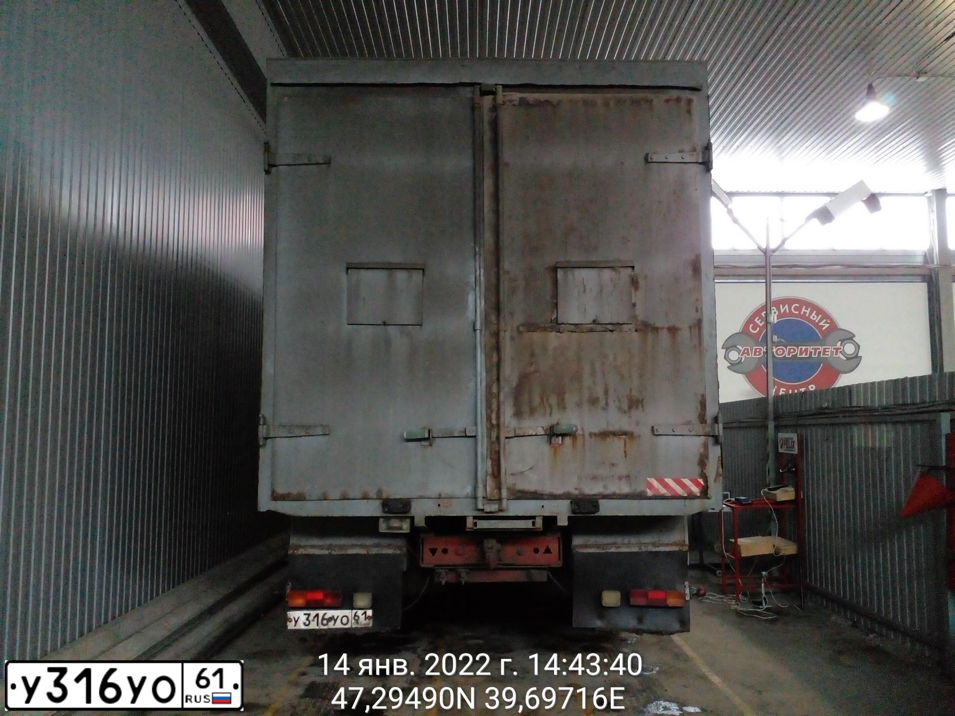 Фото автомобиля KAMAZ 5410 /6X4/, 1986 — госномер У316УО61. Цвет: ЗЕЛЕНЫЙ