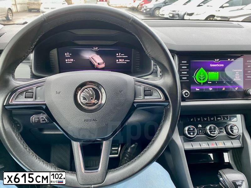 Фото автомобиля SKODA KODIAQ, 2019 — госномер А760ЕО252. Цвет: ТЕМНО-СЕРЫЙ