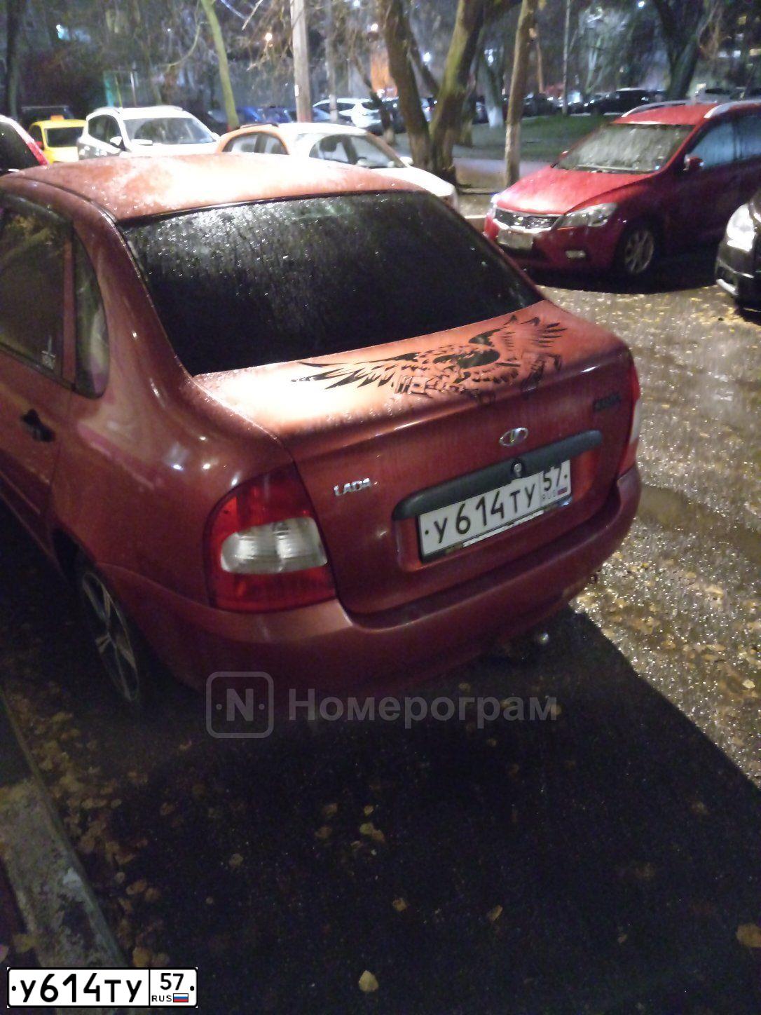 Фото автомобиля LADA 1118 KALINA, 2008 — госномер М345ММ13. Цвет: СЕРЕБРИСТЫЙ