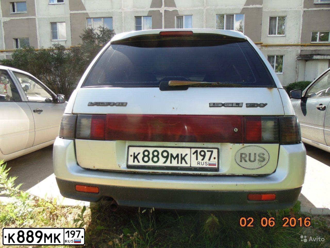 Фото автомобиля LADA 2111, 2001 — госномер К889МК197. Цвет: СЕРЫЙ