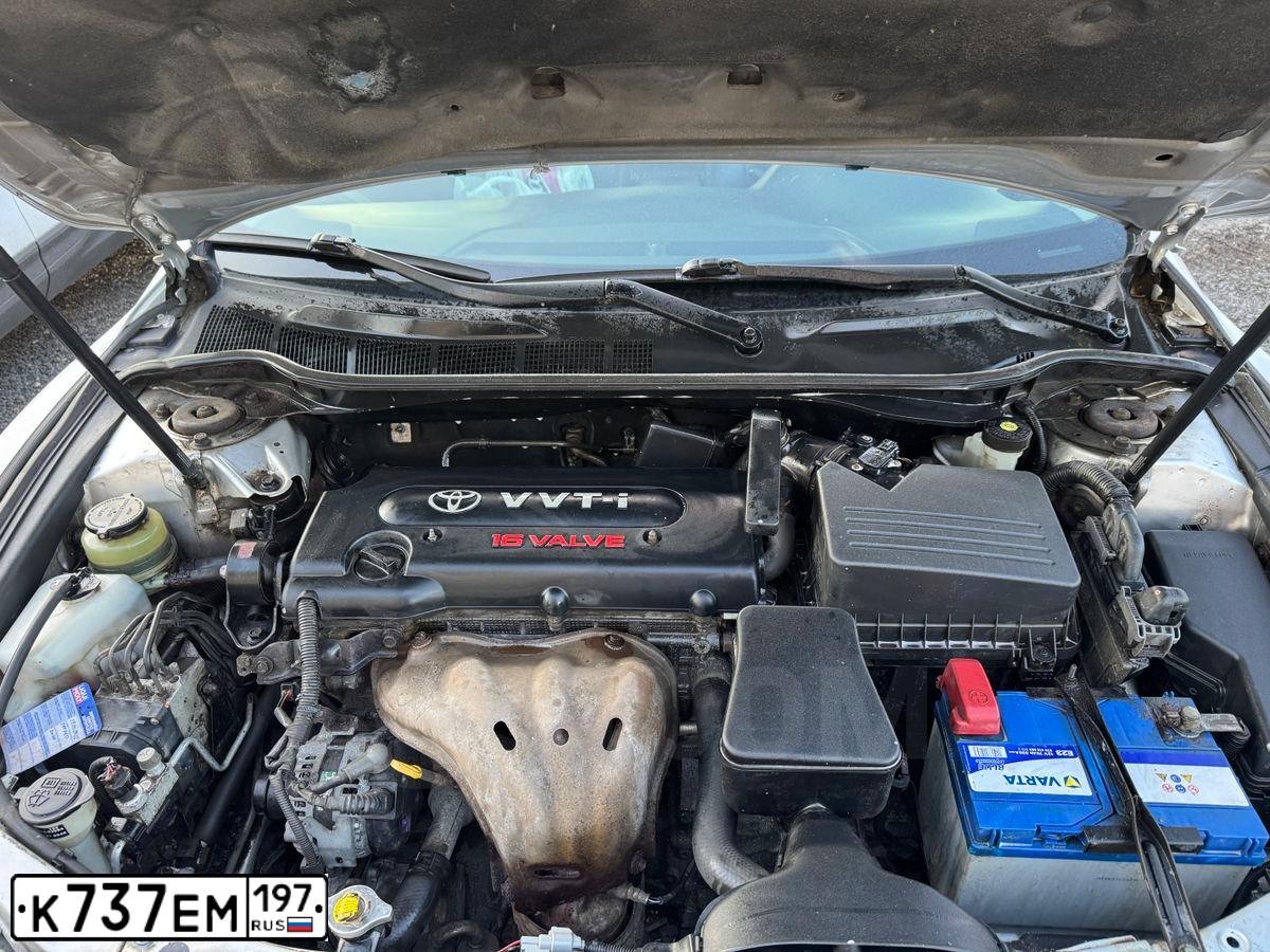 Фото автомобиля TOYOTA CAMRY, 2010 — госномер К737ЕМ197. Цвет: Серый