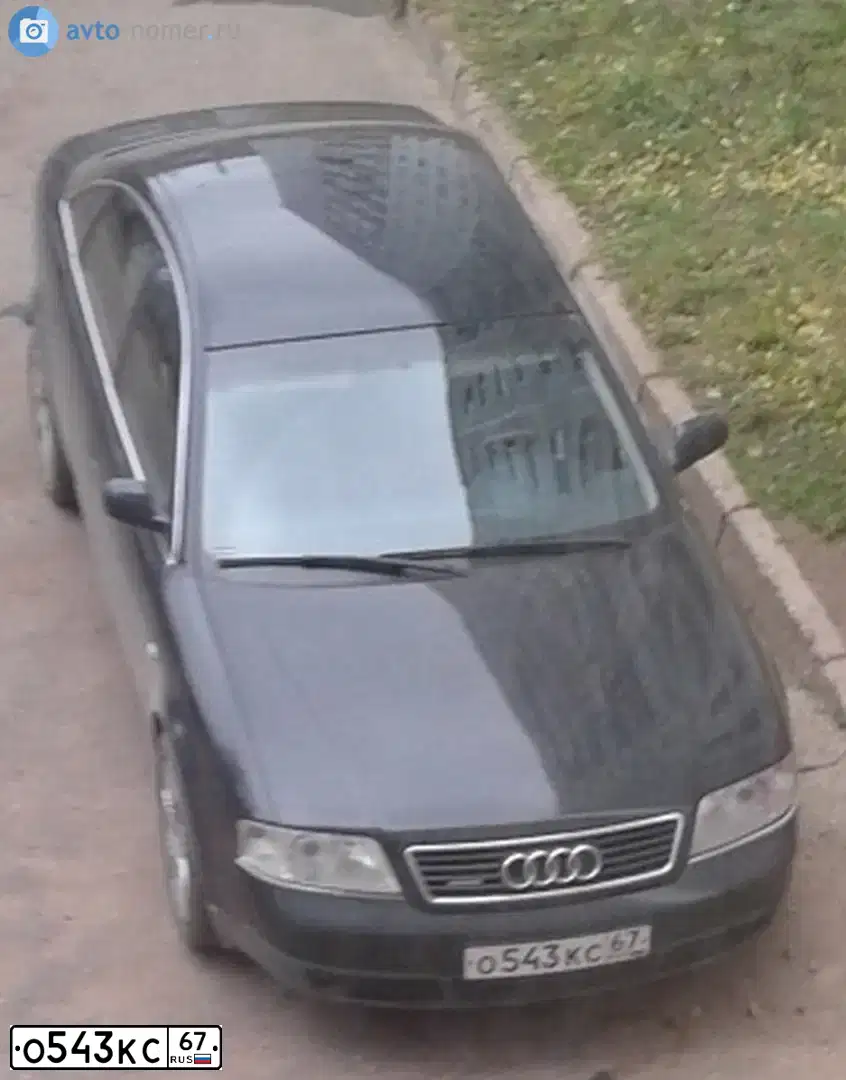 Фото автомобиля AUDI A6, 1998 — госномер А256РА67